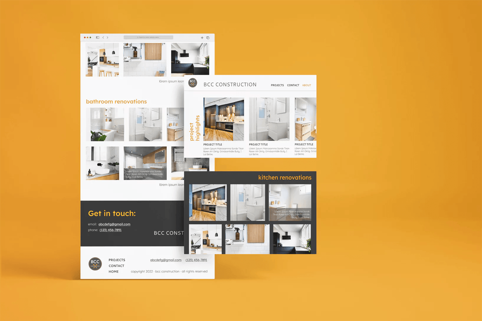 IN4.0S Responsive Website Design Landing Page